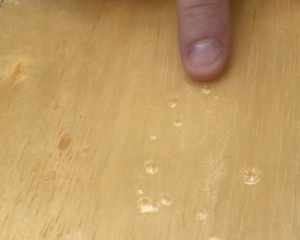 Epoxy With Bubbles
